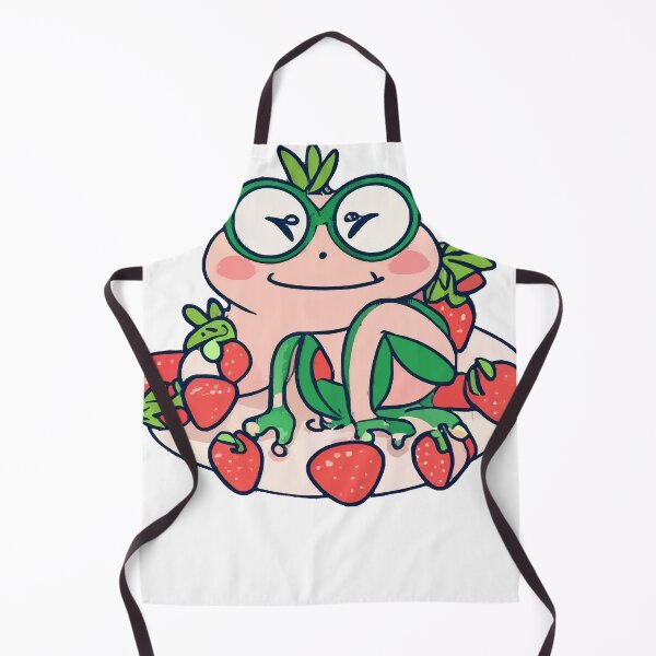 Item preview, Strawberry frog designed and sold by lamaxjannine.