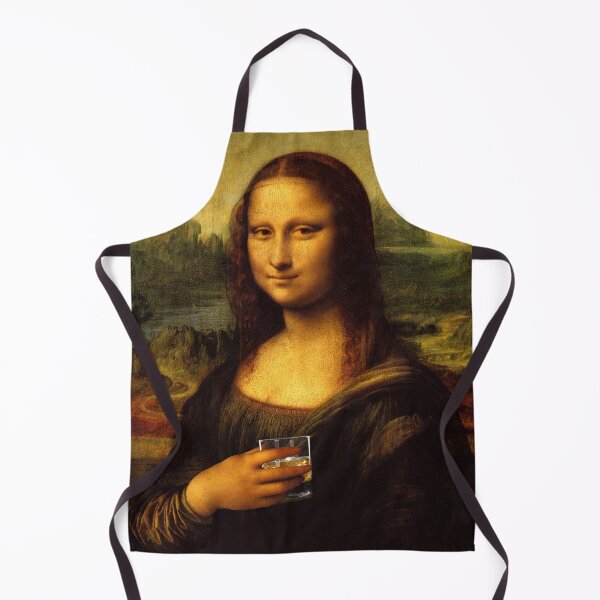 Item preview, Whiskey Mona Lisa Sipping Whiskey Lovers designed and sold by AlquimiaDesign.