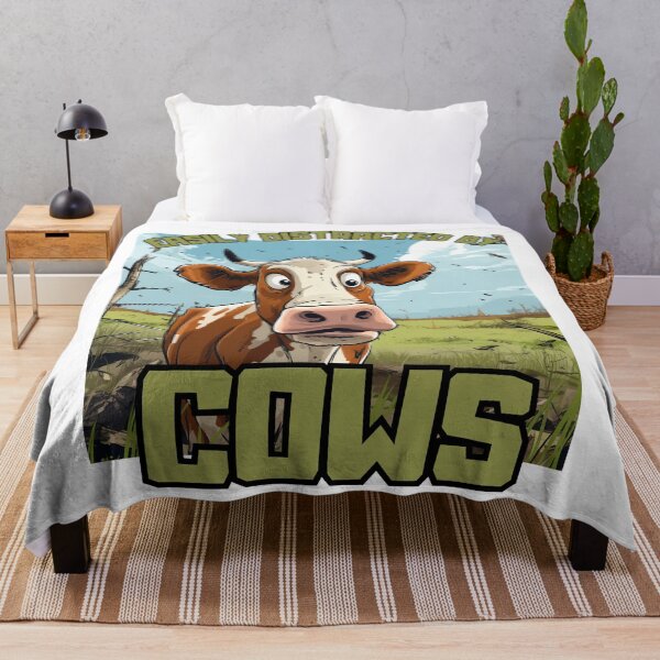 Item preview, Easily Distracted by Cows designed and sold by Lab4YourStyle.