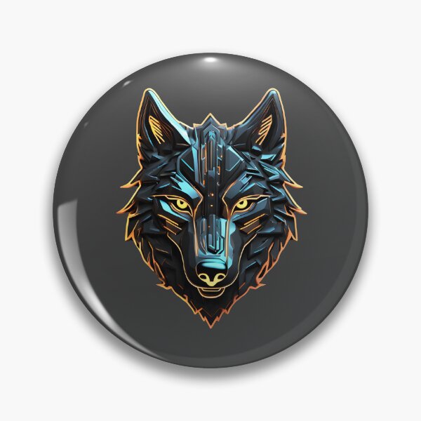 Item preview, robot wolf designed and sold by SketchysDESIGNS.