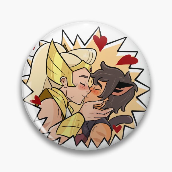 Item preview, Adora & Catra kiss designed and sold by Violetrashie.