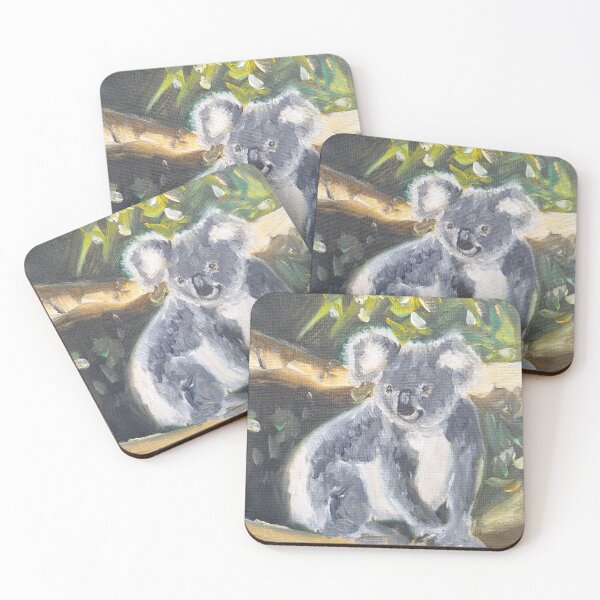 Artikelvorschau, Koala, ruht in einem Baum entworfen und verkauft von emmalouisepaint.