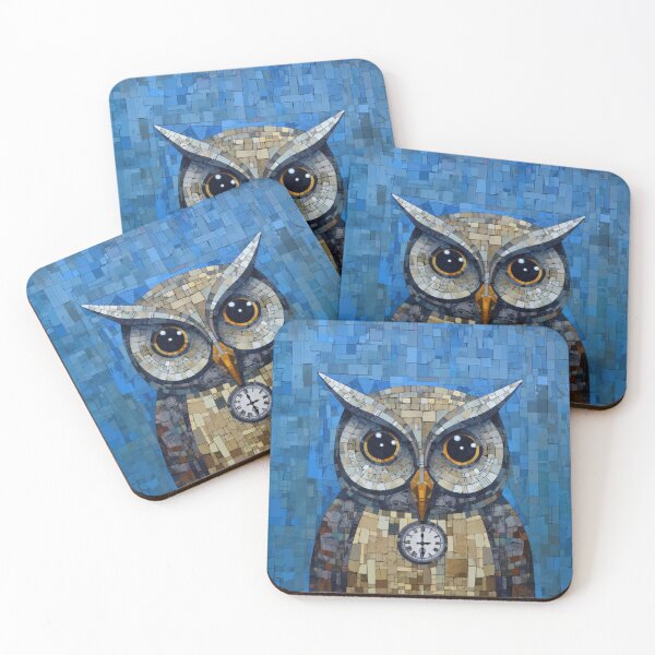 Aperçu de l'œuvre Hibou mécanique avec poitrine d'horloge créée et vendue par YoPedro.