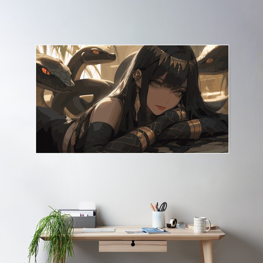 Snake Goddess Poster for Sale by ShinraiDesignz, animefire net spy x family  