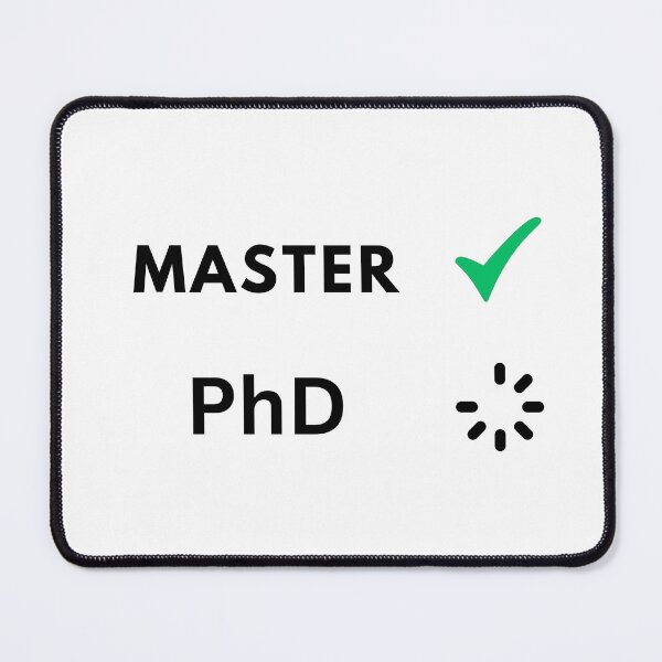 Item preview, Master done, PhD loading designed and sold by NoetherSym.