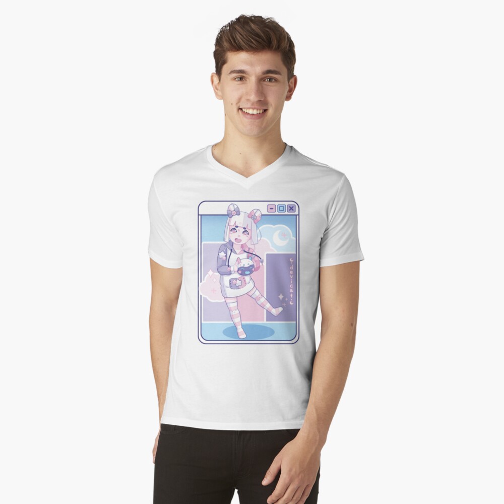 Item preview, V-Neck T-Shirt designed and sold by devicatoutlet.