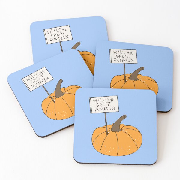 Item preview, Welcome Great Pumpkin. Halloween. designed and sold by CoCoArt-Ua.