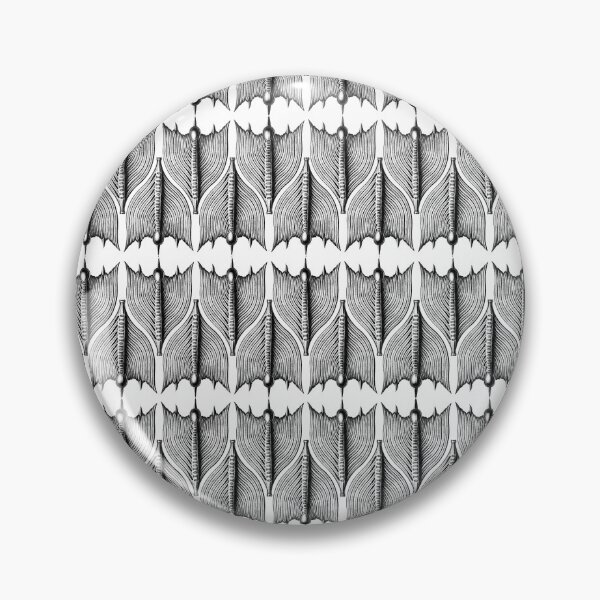 Item preview, Ernst Haeckel Foraminifera pattern designed and sold by DreamingBeetle.