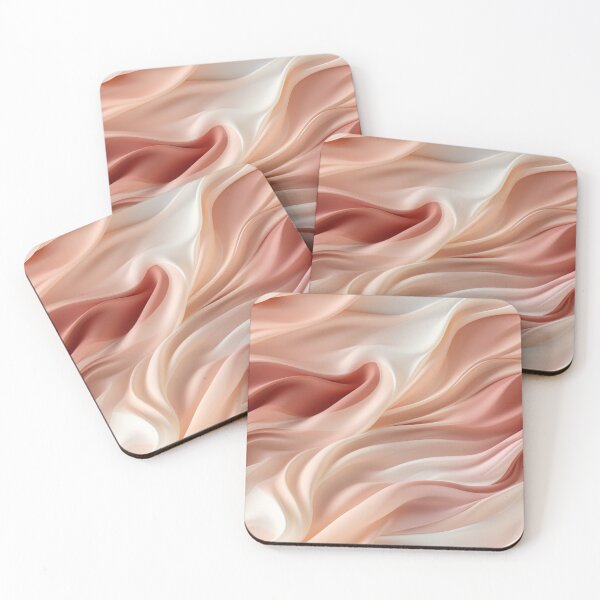 Item preview, Pink and cream tones (wavy) designed and sold by Lewis-mart.
