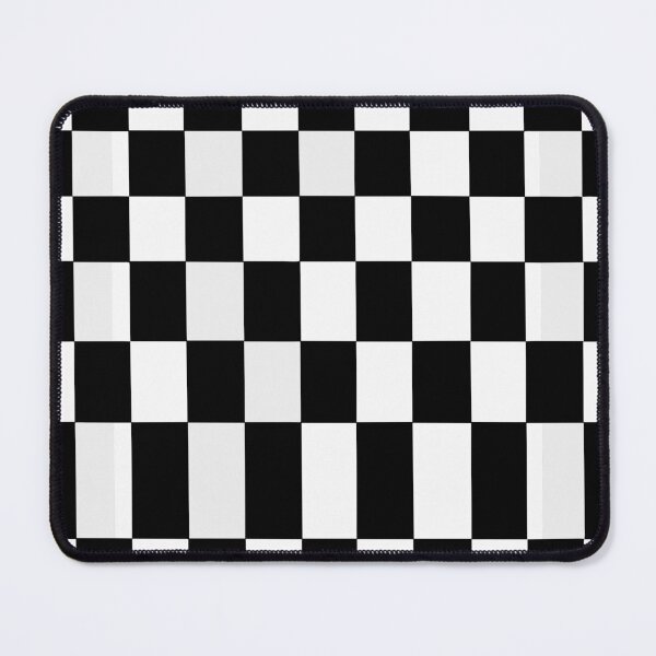 Item preview, Black and White Checkboard Abstract Retro SKA pattern designed and sold by siwabudda.