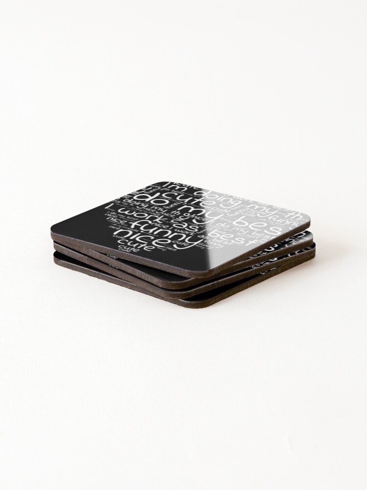 Thumbnail 4 of 5, Coasters (Set of 4), pattern designed and sold by ARTERAMIX.