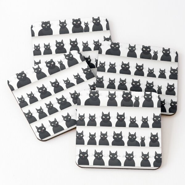 Item preview, Black Cat Print designed and sold by Inky-Spiration.