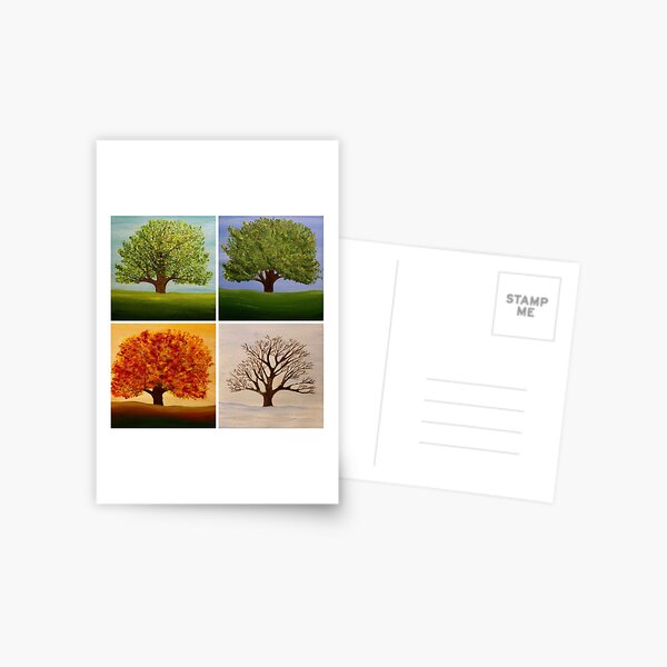 Seasons Postcard