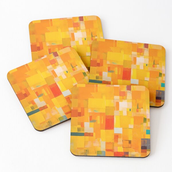 Item preview, A Geometric Yellow Abstract Piece designed and sold by alacaz.