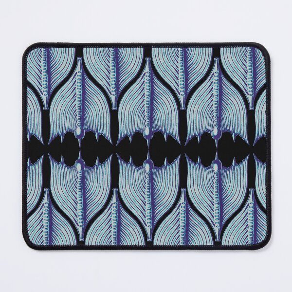 Item preview, Ernst Haeckel Foraminifera pattern, in glacial designed and sold by DreamingBeetle.
