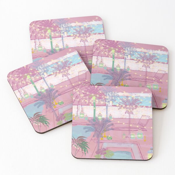 Item preview, Copy of Pool and palms, lanterns, water,  designed and sold by Sugar Wisdom .