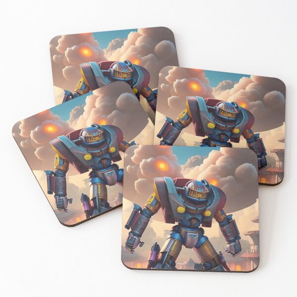 Item preview, Big Robot cyber, futurist, friend, cute, toy, iron, transformers designed and sold by Cyber Kids.