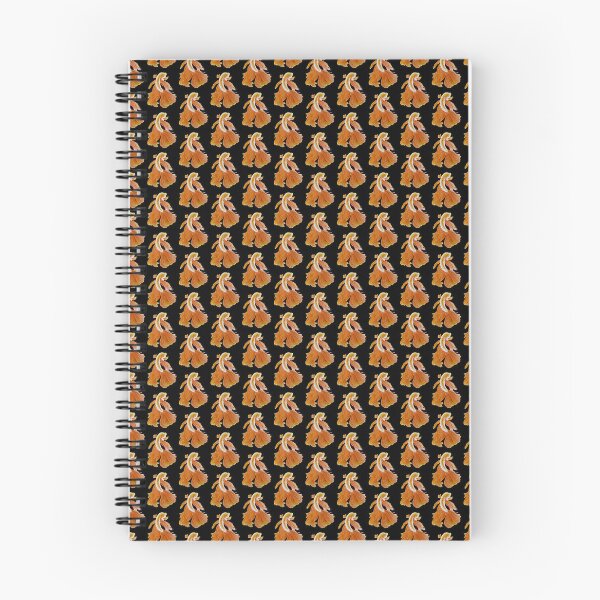Item preview, Fancy Orange Fish, black background designed and sold by Bridget Vincent.