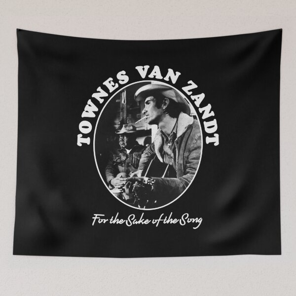 Item preview, TOWNES VAN ZANDT FOR THE SAKE OF THE SONG designed and sold by SydniDurga.