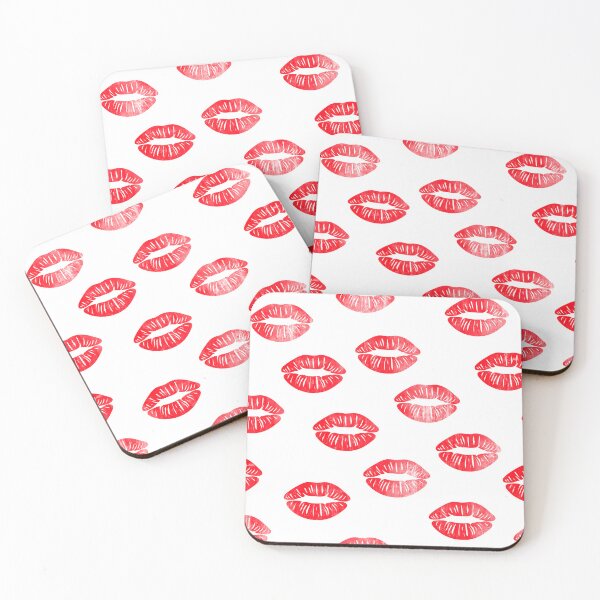 Item preview, smooches - red on white designed and sold by littlearrow.