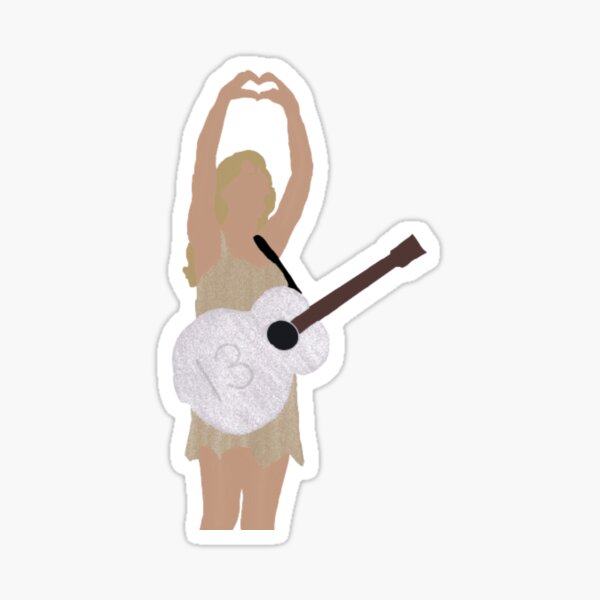 Taylor Swift Fearless Heart Hands Sticker for Sale by jcamilleri