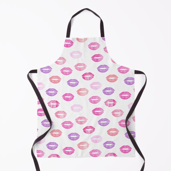 Item preview, smooches - pink and purple on white designed and sold by littlearrow.
