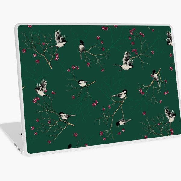 Rustic Winter (Green) Laptop Skin