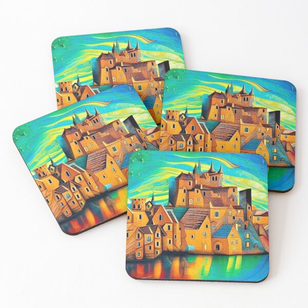 Item preview, Medieval Townscape 3 designed and sold by George Hutton Hunter.