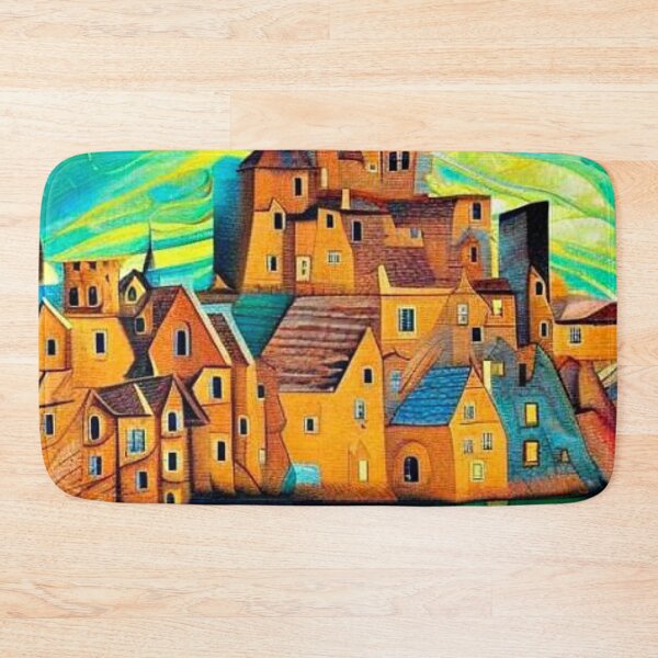 Item preview, Medieval Townscape 3 designed and sold by George Hutton Hunter.