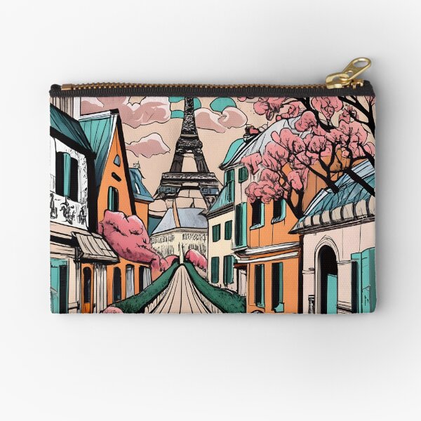 Item preview, Old Traditional French Chateaux Homes Drawing designed and sold by Patricks-Art.