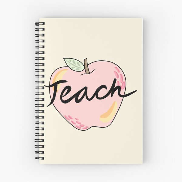 Item preview, Pink Apple: TEACH designed and sold by scarletsunrise.