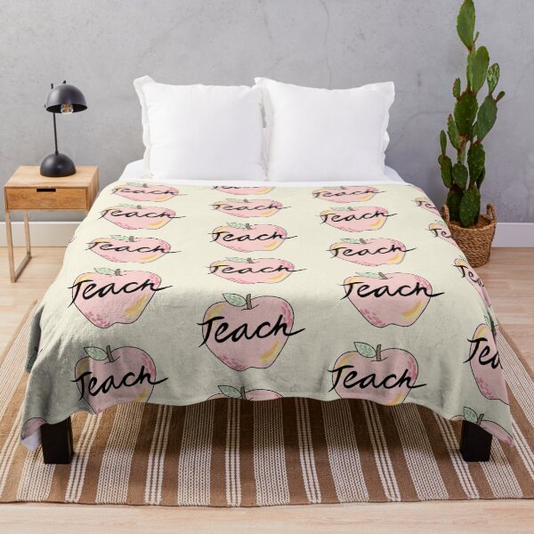 Item preview, Pink Apple: TEACH designed and sold by scarletsunrise.