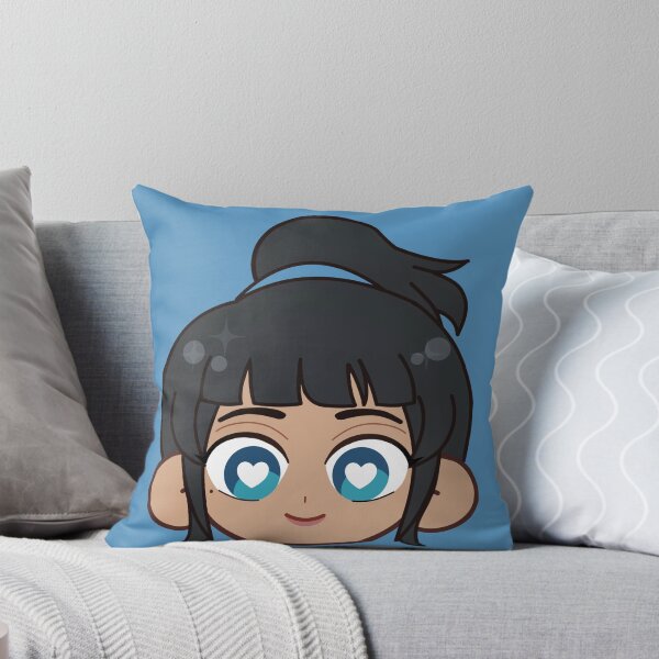 Item preview, Cookie Chibi Head Nya Heart Eyes Elemental Master of Water designed and sold by Owlhana.