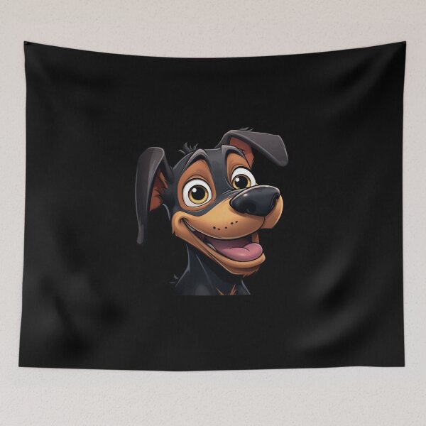 Item preview, Natural Ear Doberman designed and sold by LudwikeArts.