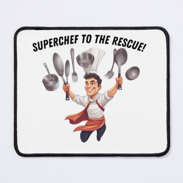 Item preview, Superhero Chef designed and sold by Custom-Print.