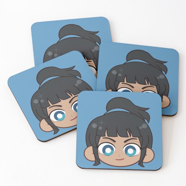 Item preview, Cookie Chibi Head Nya Ready to Fight Elemental Master of Water designed and sold by Owlhana.