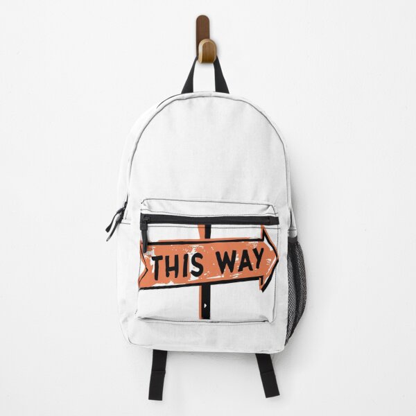 Item preview, This Way Arrow Sign Rusty Red Black Illustration Drawing designed and sold by mac-ondo.