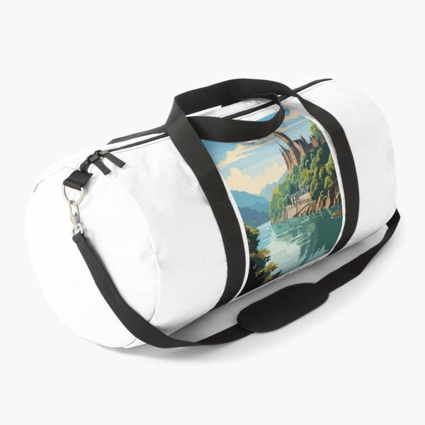 Item preview, Rhine River Germany Section Travel Art Vintage designed and sold by KrisSidDesigns.