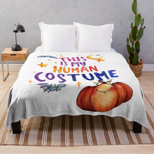 Item preview, Halloween pumpkin cute monsters hand-painted watercolour quote designed and sold by carlottamascolo.