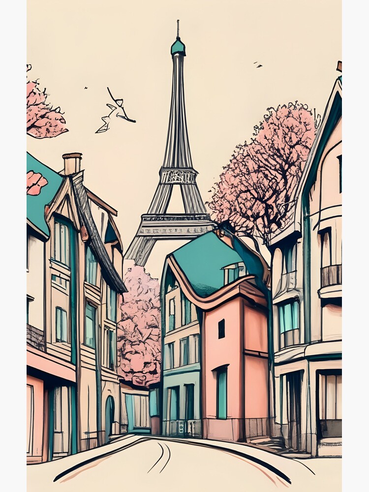 Thumbnail 4 of 4, Samsung Galaxy Phone Case, Old Traditional French house Chateaux Homes, minimalistic ink drawing designed and sold by Patricks-Art.