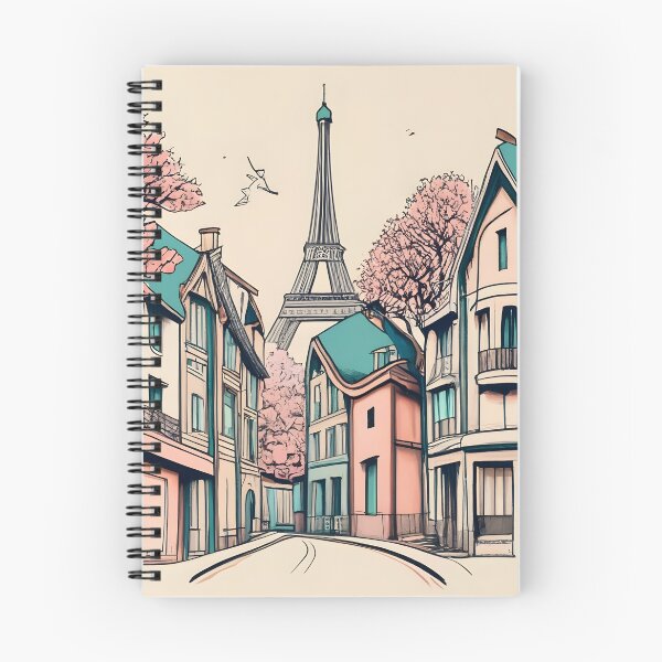 Item preview, Old Traditional French house Chateaux Homes, minimalistic ink drawing designed and sold by Patricks-Art.