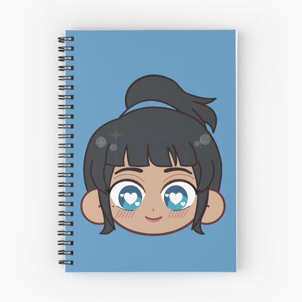 Item preview, Cookie Chibi Head Nya Blushing Heart Eyes Elemental Master of Water designed and sold by Owlhana.
