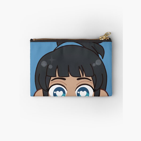 Item preview, Cookie Chibi Head Nya Blushing Heart Eyes Elemental Master of Water designed and sold by Owlhana.