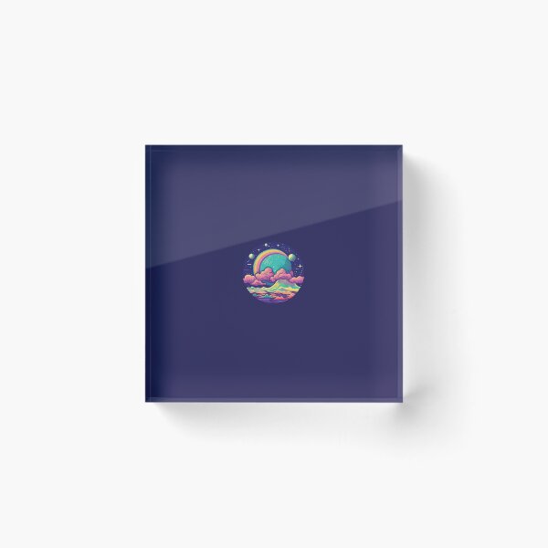 Item preview, Cute vaporwave galaxy view from a planet designed and sold by FuturITsic.Synthography.