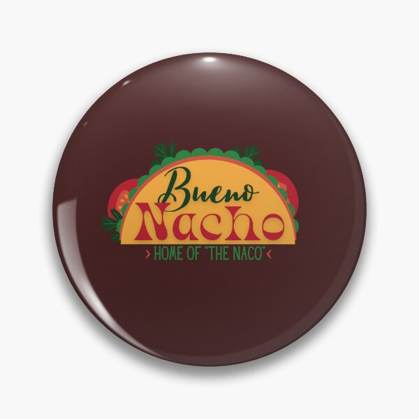 Item preview, Bueno Nacho Logo designed and sold by MayTheEleven.