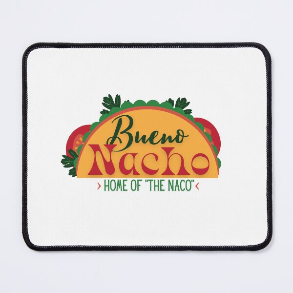 Item preview, Bueno Nacho Logo designed and sold by MayTheEleven.