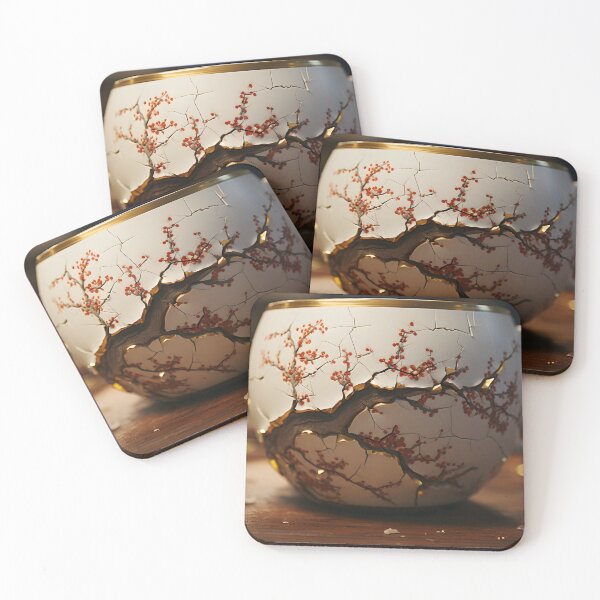 Item preview, Japanese Mug Cracked designed and sold by Alex Seiti Hamada.