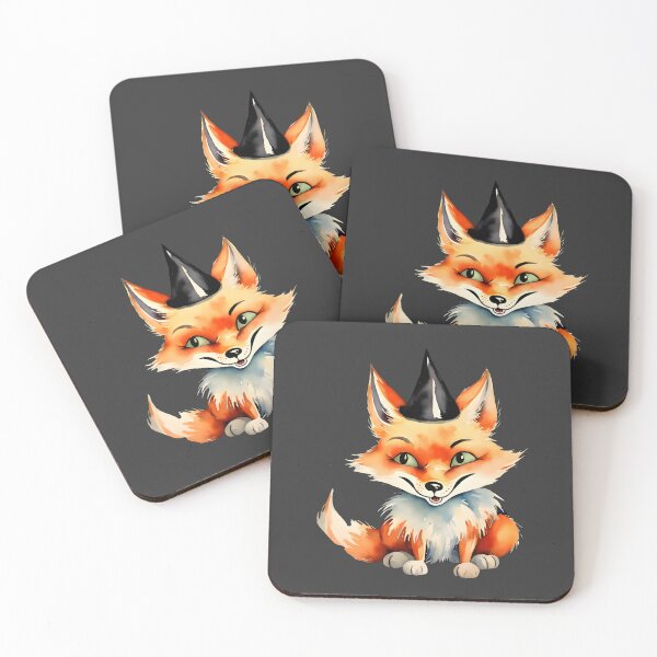 Item preview, The Little Fox Is Ready for Halloween Party designed and sold by BloomCatB.