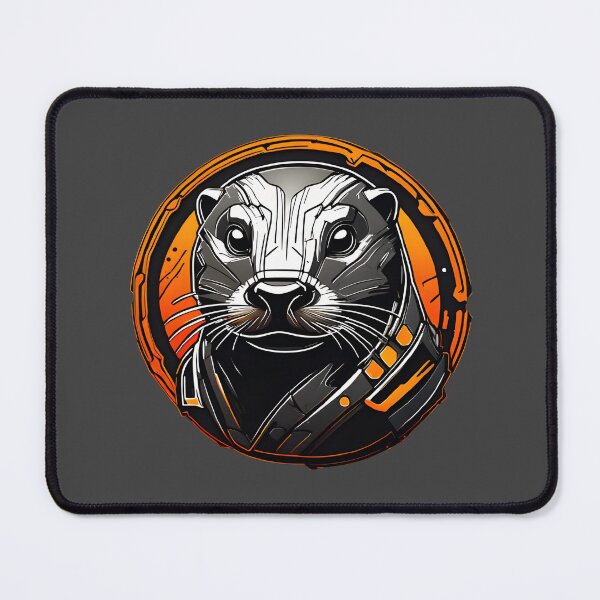 Item preview, robot otter designed and sold by SketchysDESIGNS.