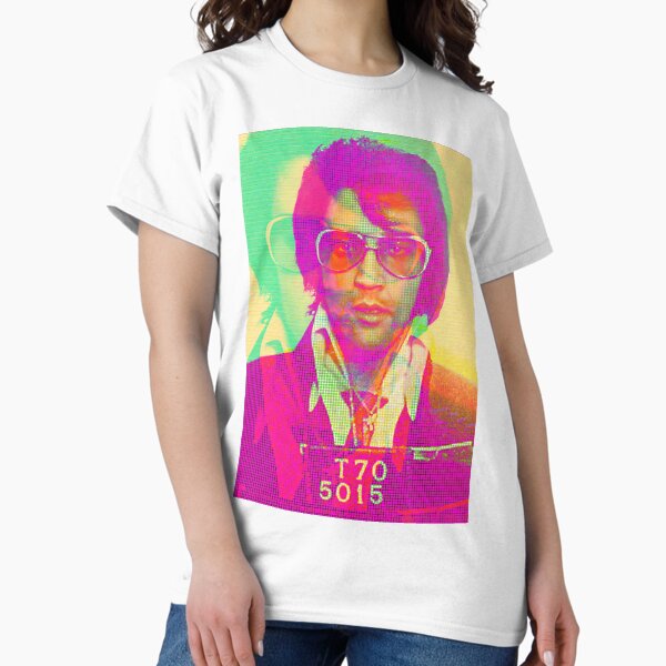 Vista previa del artículo con la obra «Foto policial de Elvis por SABRE», diseñado y vendido por sabreart.